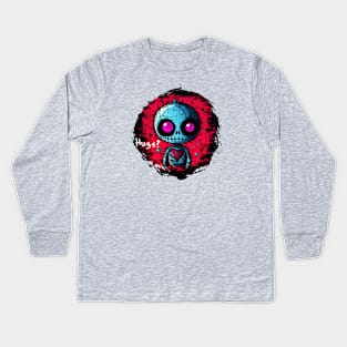 Zombie Hugs Kids Long Sleeve T-Shirt